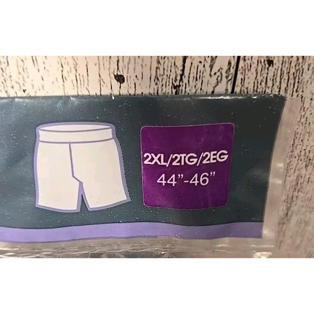 Gildan Boxer Shorts Underwear 2X 44-46 Men Plaid Classic Woven 3pk Lot of 2 NEW